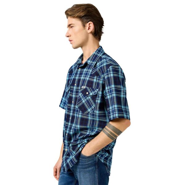 112362899-SHORT-SLEEVE-WESTERN-Wrangler-bleu-country-western-homme