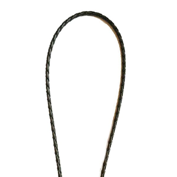 BT-5948-S Cravate bolo en argent avec cristaux autrichiens Fabriqué aux États-Unis unisexe