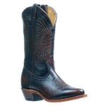4931 boulet-botte-country-western-femme-cuir-marron-la-joya-western-Strasbourg