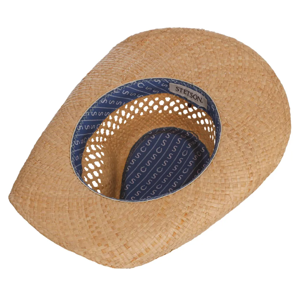 3198515 chapeau Raphia occidental Stetson unisexe – Image 5