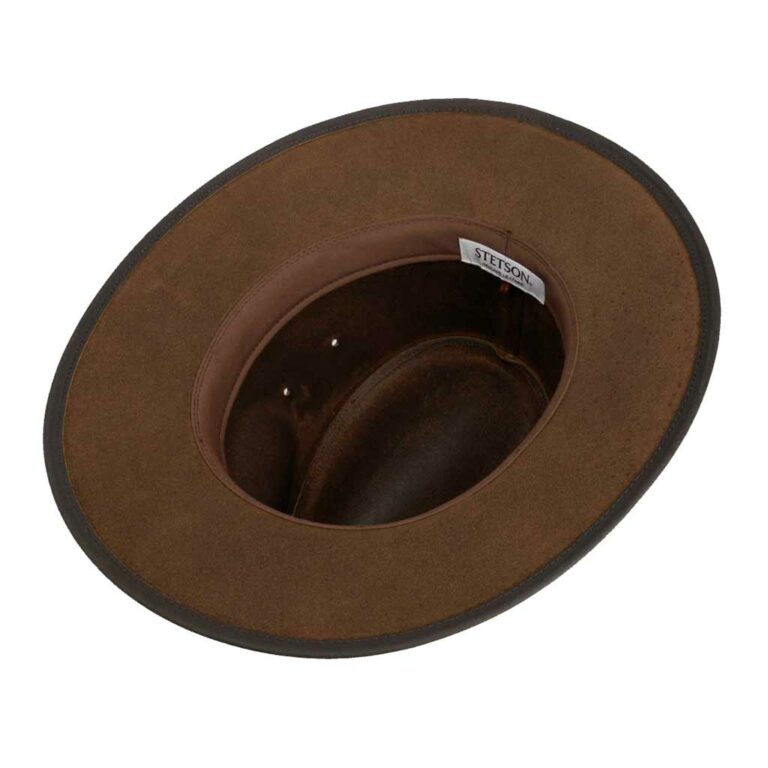 2797302 CHAPEAU by Stetson  WESTERN BUFFALO LEATHER marron Western unisexe – Image 2