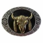 022025-7-Boucle de ceinture tete de vache country unisexe USA
