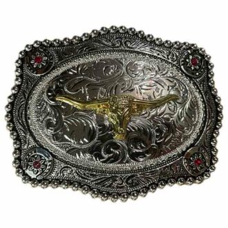 BKC13002-boucle-de-ceinture-country-western-tete-de-vache-USA-la-joya-western-Strasbourg