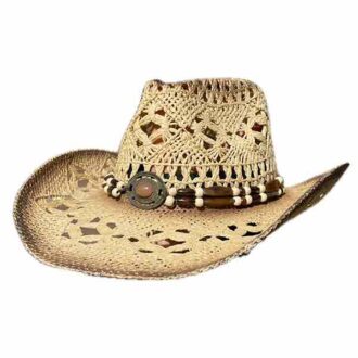 C5781-Chapeau-country-western-straw-couleur-marron-unisexe-la-joya-Strasbourg