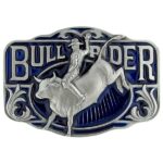 BU-011-E Boucle de ceinture Bullrider avec finition émaillée USA