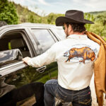 Chemise YELLOWSTONE Shirt So wild So angry Stars and Stripes western country Homme