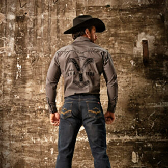 YELLOWSTONE-Shirt-ride-for-the-Brand-chemise-Stars-and-Stripes-western-country-la-joya-western-Strasbourg-France