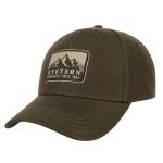 7721181-casquette-stetson-baseball-waxed---verte-unisexe-country-western-USA-la-joya-western-Strasbourg