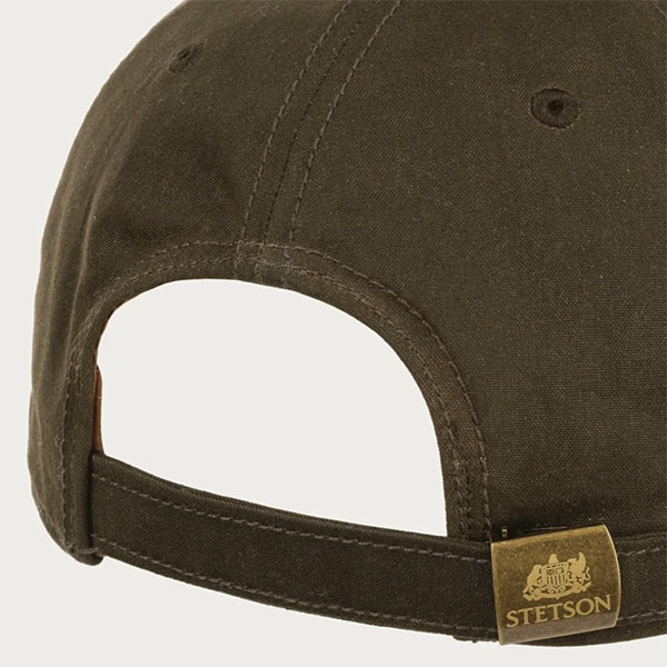 7721181 Casquette Stetson baseball waxed verte unisexe – Image 2