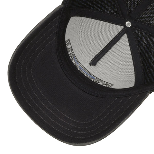 7740701 Casquette Stetson Trucker Cap Goat Suede Wool (bleu/gris) unisexe – Image 3