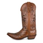 TUCSON-MEXICO-Sendra-botte-western-country-brun-SILLERO-CAFE-MEDIO-marron-unisexe-la-joya-western-Strasbourg