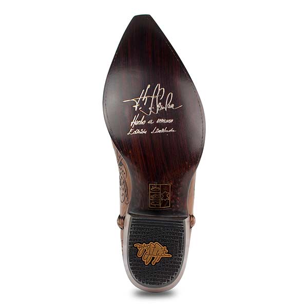 TUCSON MEXICO Sendra botte western country brun SILLERO CAFE MEDIO – Image 2