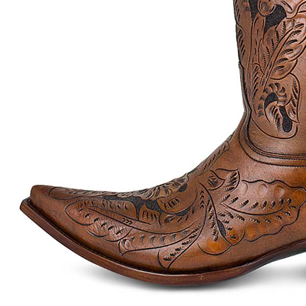 TUCSON MEXICO Sendra botte western country brun SILLERO CAFE MEDIO – Image 4