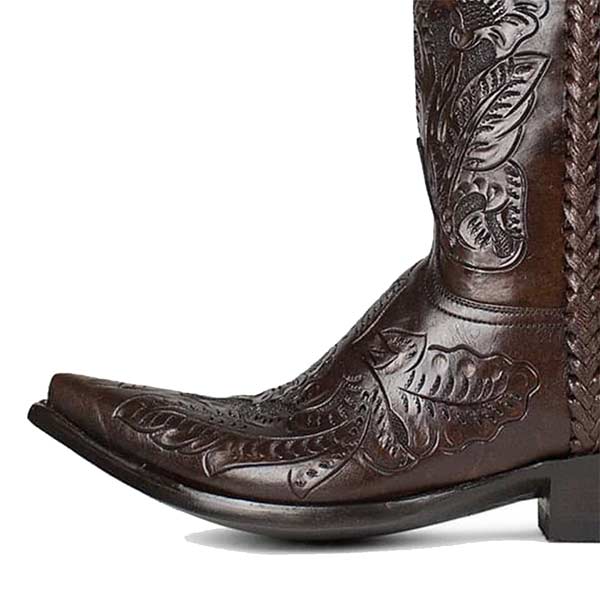 TUCSON MEXICO Sendra botte western country brun SILLERO TABACO CAFE – Image 4