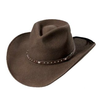 chapeau-marron-RENO-STARS-STRIPES country western unisexe la joya western Strasbourg