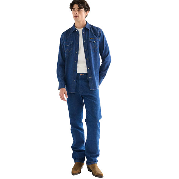 112378124 Chemise Wrangler Regular Western Shirt homme – Image 3