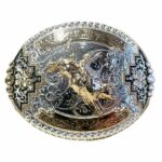 BKC2103 Boucle de ceinture rodeo country western unisexe