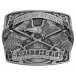 ref BU-009-P Boucle de ceinture western country Sudiste  made in USA unisexe