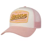 7761122-casquette-Trucker Cap VINTAGE rose/white-country-unisexe-la-joya-western-Strasbourg
