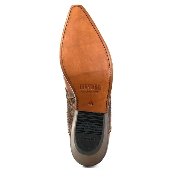 Mayura Boots ROCK 2500 Cognac Python western country unisexe la joya western Strasbourg France