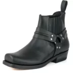 Mayura Boots 04 in Pull Grass Negro western country unisexe