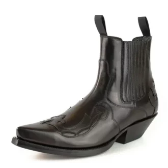 mayura-boots-austin-1931-negro western country unisexe la joya western Strasbourg France