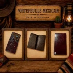 ref 001022026A PORTEFEUILLE porte cartes western country made in Mexique