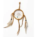 ref canada26-8B Capteur de rêves (8cm) AMERINDIEN HURON 5 Nations Canada