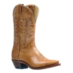 4904 Boulet-botte-country-western-femme-cuir-marron-bou pointu la-joya-western-Strasbourg.