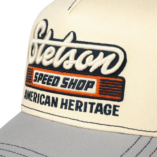 7741135 Casquette Stetson Trucker Cap Speed Shop Cowboy Western unisexe – Image 3