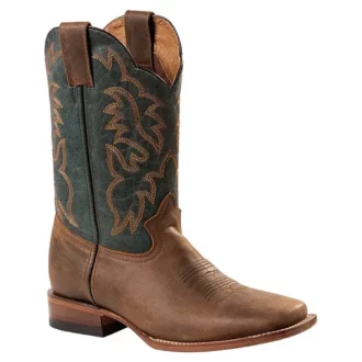 WBL_73-botte country-western--homme-marron cuir-la-joya-western-Strasbourg