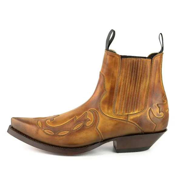 Bottes Mayura Austin 1931 marron western country unisexe – Image 2