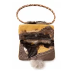 ref-SAC1-CANA022026 Sac indien Western Country Cuir made in CANADA unisexe