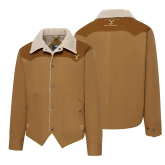 STAN-veste-marron-country-western-Stars-and-Stripes-hommes-country-western-la-joya-Strasbourg