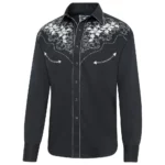 GARTH Chemise Stars and Stripes western country Homme