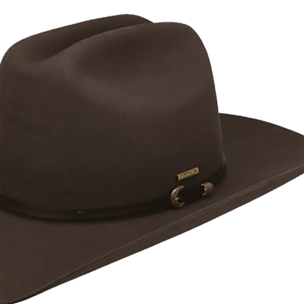 3198124-chapeau-Stetson-unisexe-marron-Western Woolfelt/Cashmere country-western-USA-la-joya-western-Strasbourg