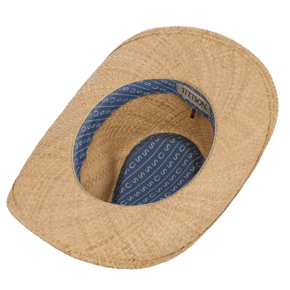 3698538 chapeau Stetson Western country Raffia unisexe – Image 2