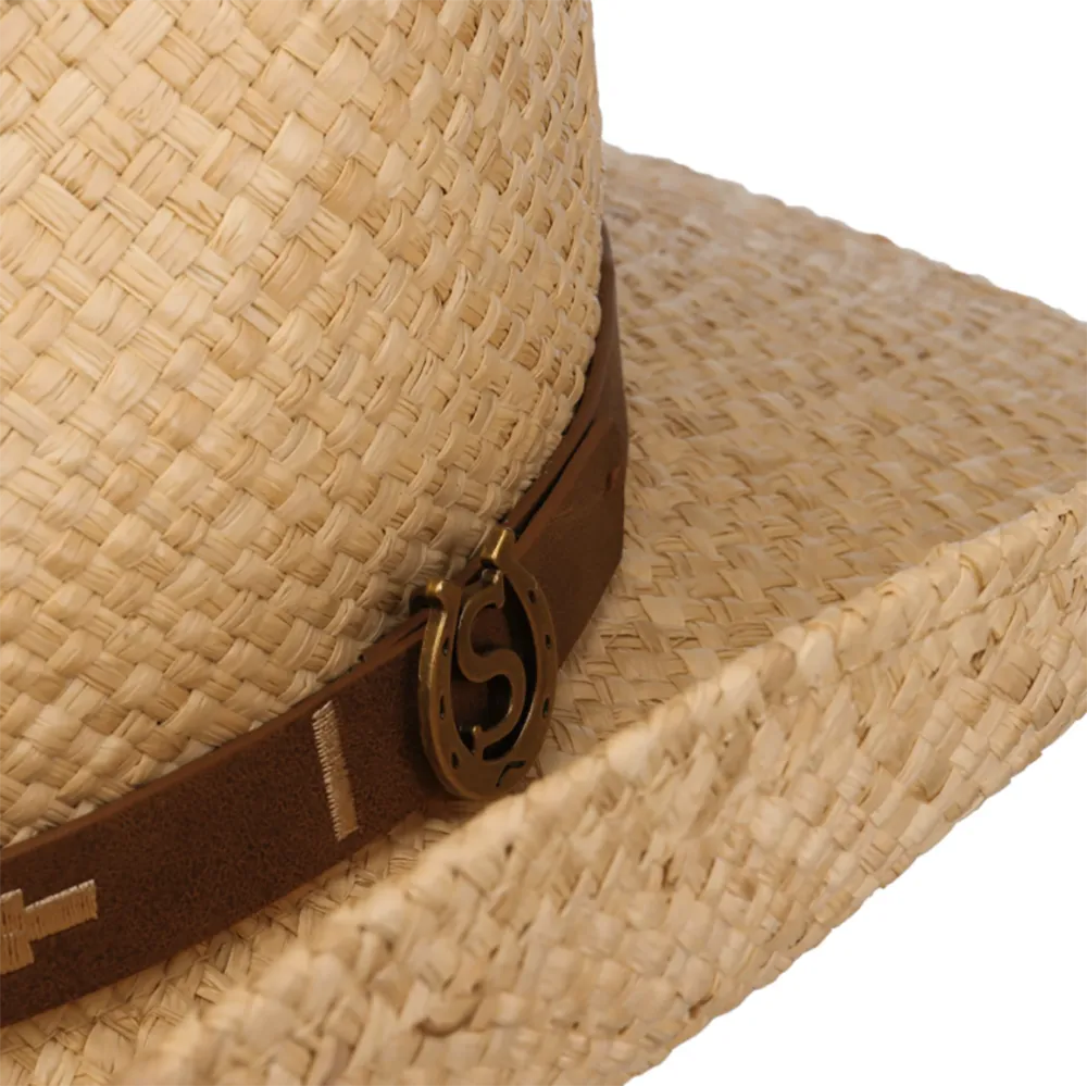 3698538 chapeau Stetson Western country Raffia unisexe – Image 4
