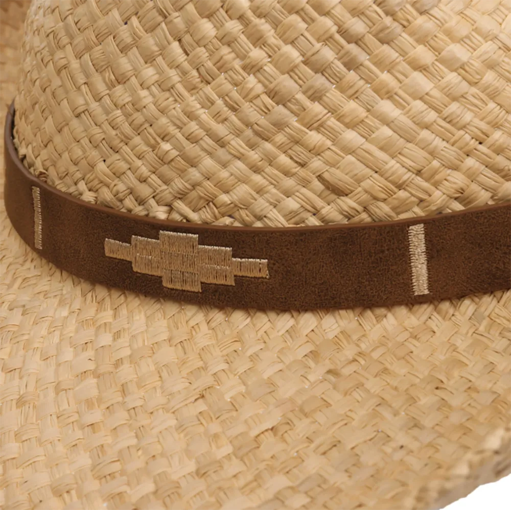 3698538-chapeau-Western Raffia-occidental-Stetson-country-unisexe-la-joya-western-Strasbourg