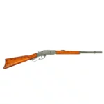 ref: P1325 Fusil Winchester Mod. 73, USA 1873. canon long argenté DENIX