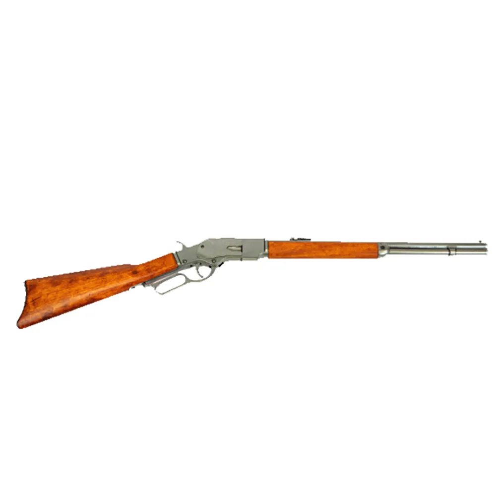 P1325 fusil Winchester Mod. 73, USA 1873. canon long argenté replique la joya western Strasbourg1
