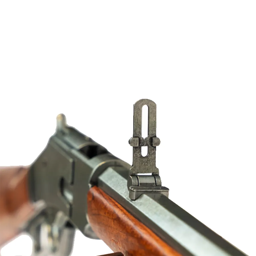 ref: P1325 Fusil Winchester Mod. 73, USA 1873. canon long argenté DENIX – Image 6