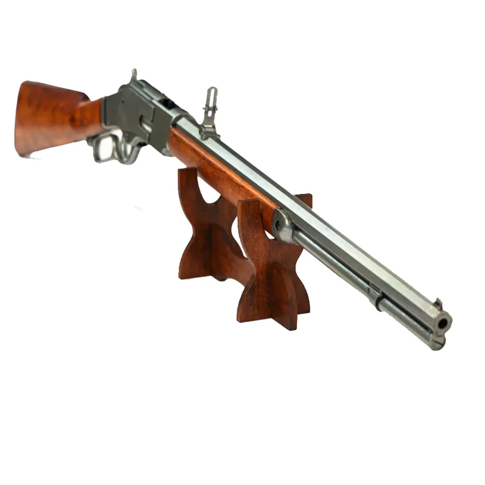 ref: P1325 Fusil Winchester Mod. 73, USA 1873. canon long argenté DENIX – Image 5