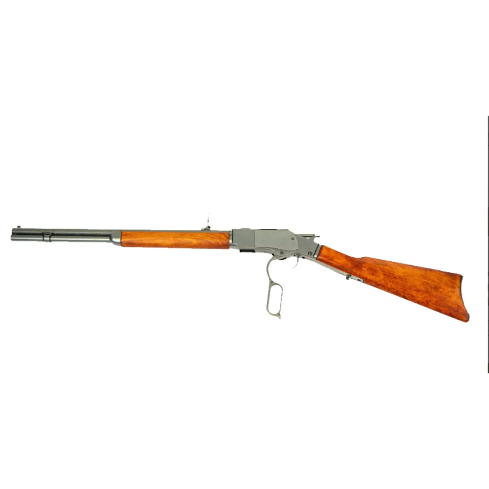 ref: P1325 Fusil Winchester Mod. 73, USA 1873. canon long argenté DENIX – Image 9