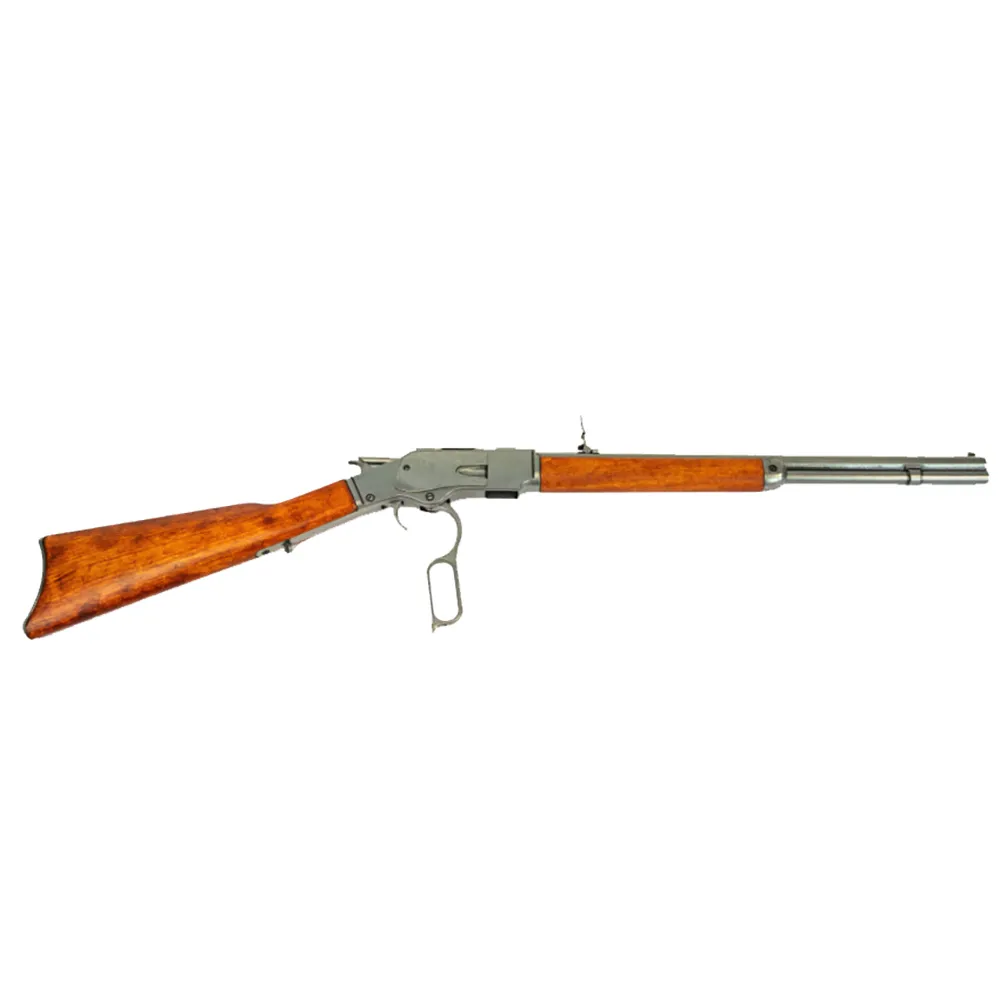 ref: P1325 Fusil Winchester Mod. 73, USA 1873. canon long argenté DENIX – Image 8