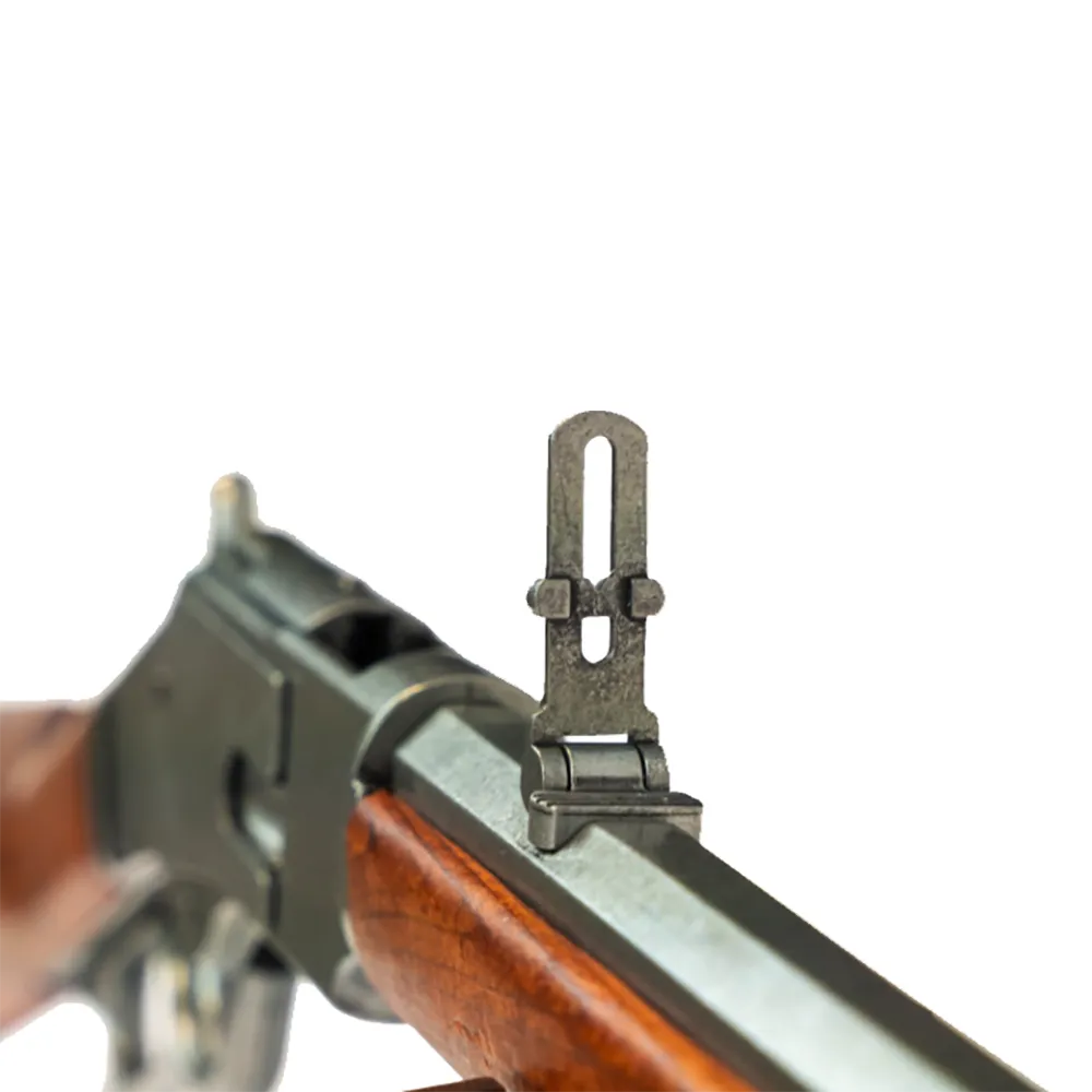 ref: P1325 Fusil Winchester Mod. 73, USA 1873. canon long argenté DENIX – Image 7